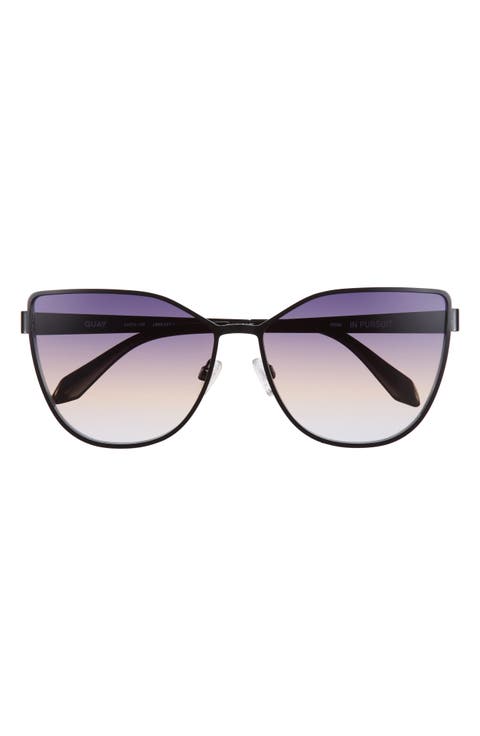 55mm In Pursuit Cat Eye Sunglasses