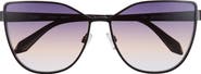QUAY 55mm In Pursuit Cat Eye Sunglasses