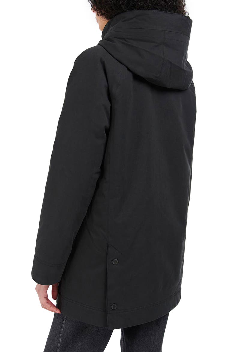 Winter Beadnell Waterproof Jacket, Alternate, color, BLACK/ANCIENT