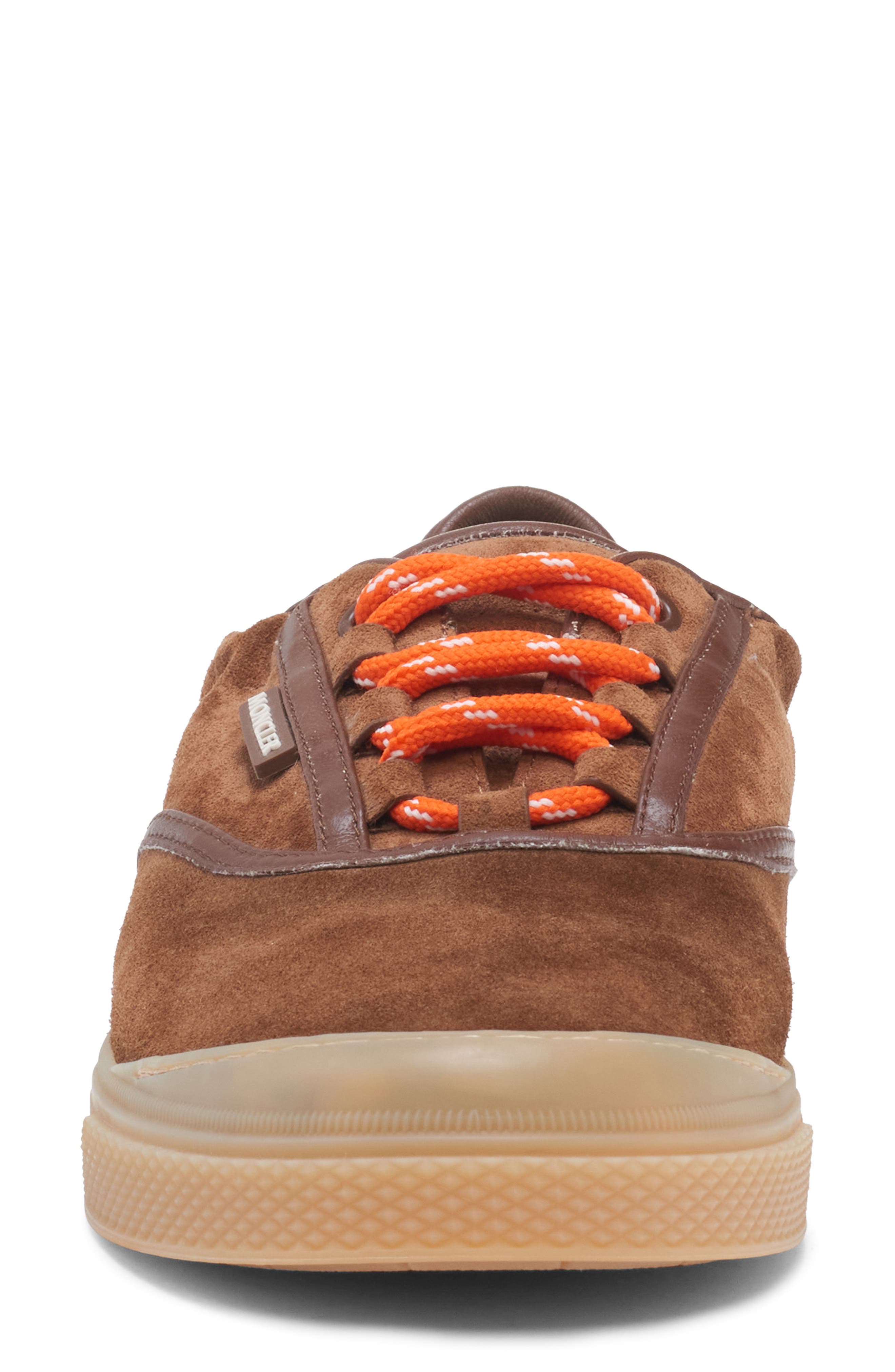 Moncler Vera Leisure Low Top Sneaker, Alternate, color, Brown