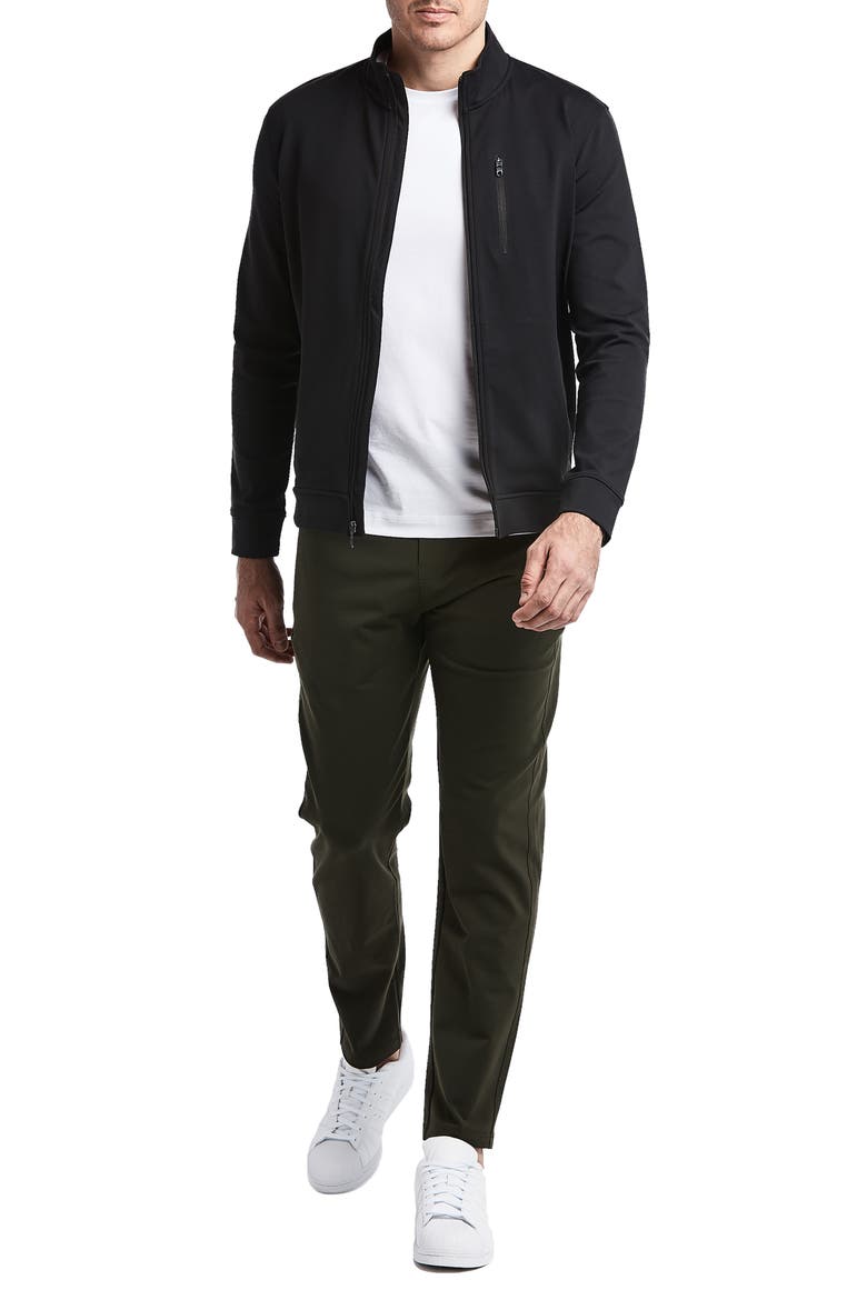 All Day Every Day Performance Track Jacket, Alternate, color, BLACK