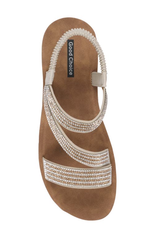 Gc Shoes Ruby Platform Sandal In Gold