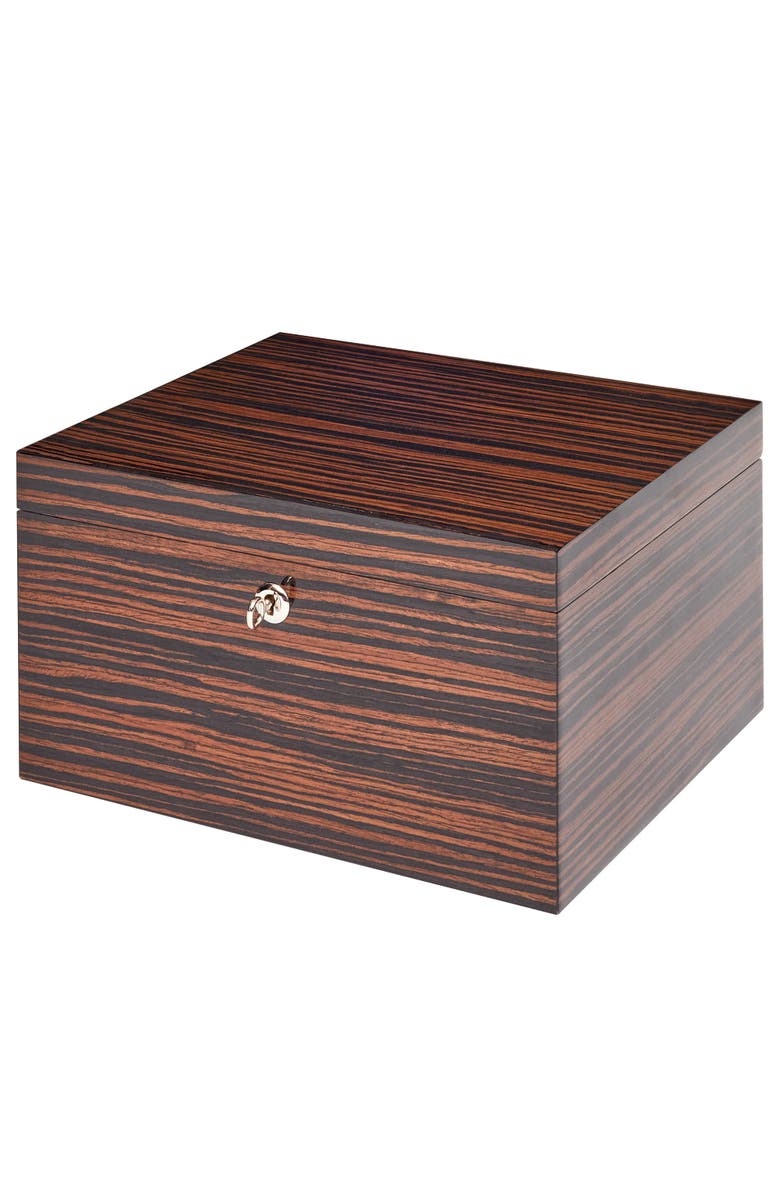 Rapport London HERITAGE SIXTEEN WATCH BOX, Alternate, color, Macassar