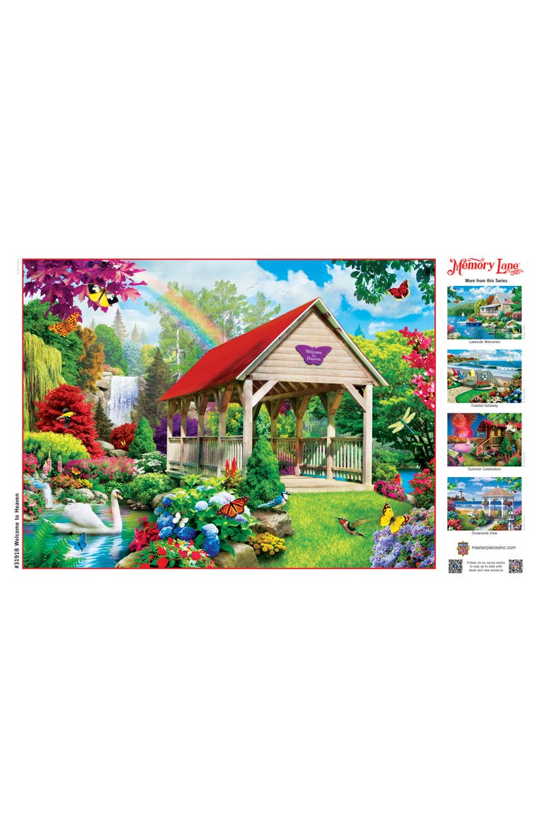 Welcome to Heaven 300 Piece Puzzle, Alternate, color, Multicolor
