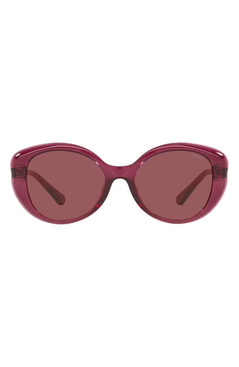 54mm Round Sunglasses