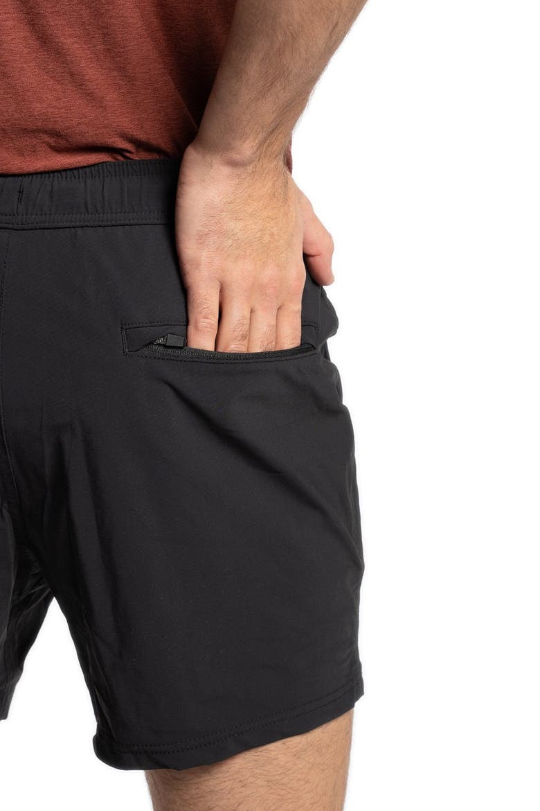 Workout Shorts 5 Inch, Alternate, color, Black