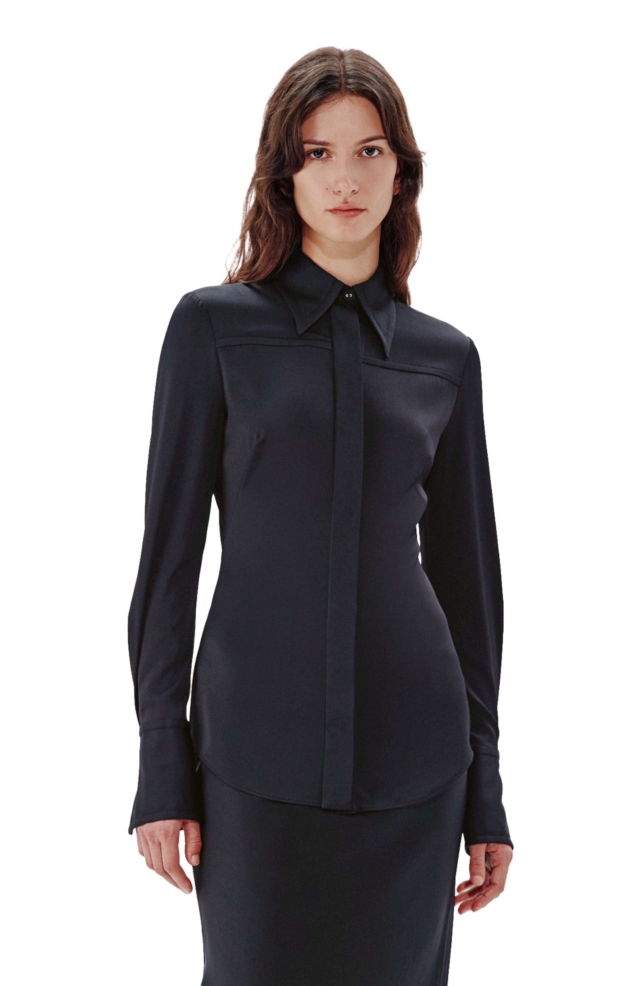 Bias Seamed Shirt