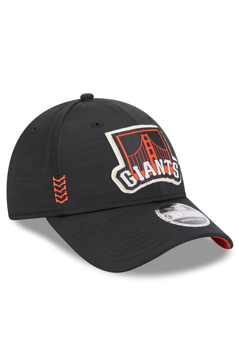 Men's New Era  Black San Francisco Giants 2024 Clubhouse 9FORTY Adjustable Hat, Alternate, color, Black