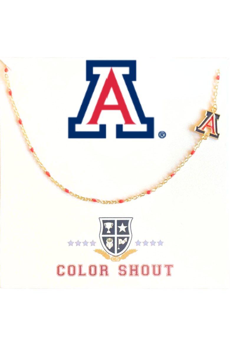 Arizona Side Necklace, Main, color, Yellow Gold
