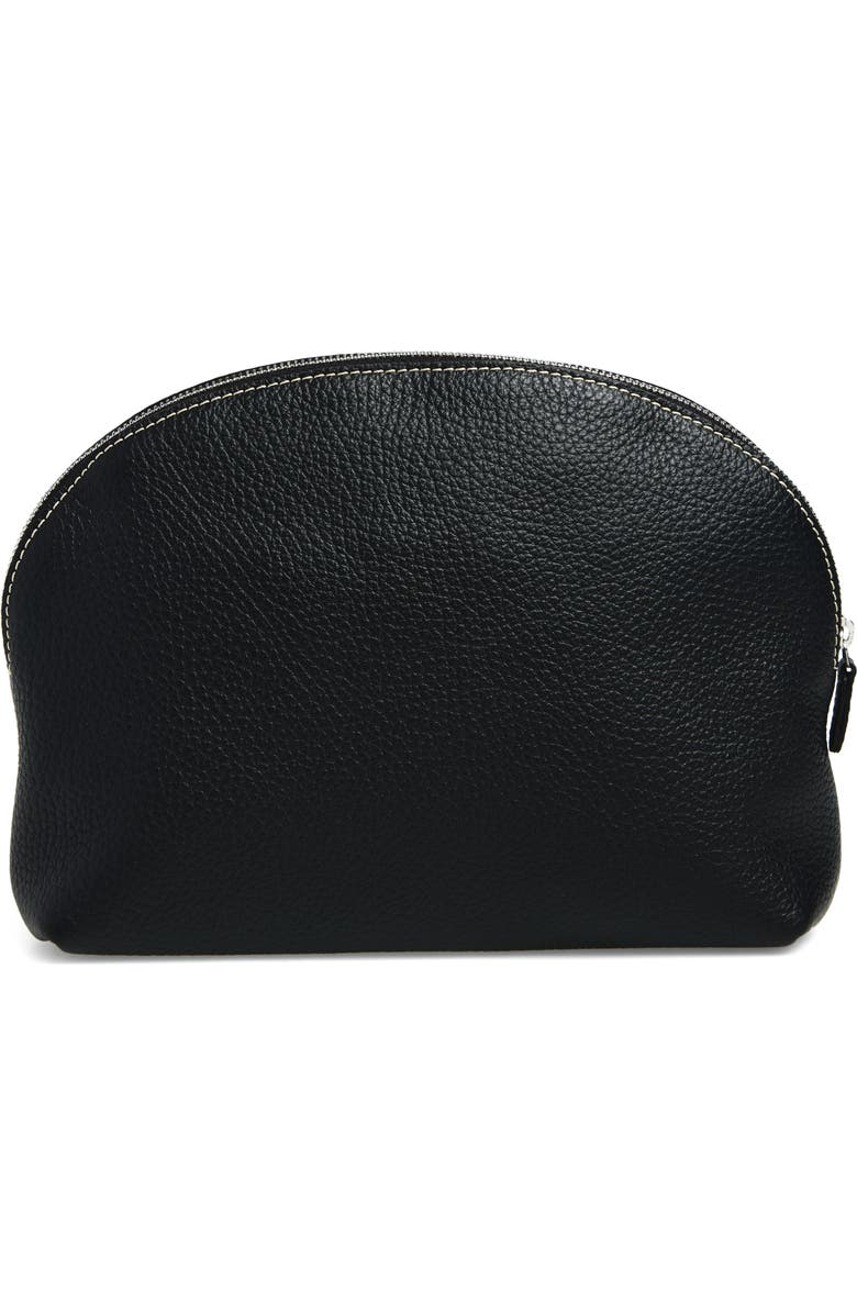 Lié Studio The Margot Pouch, Alternate, color, Black Grosgrain