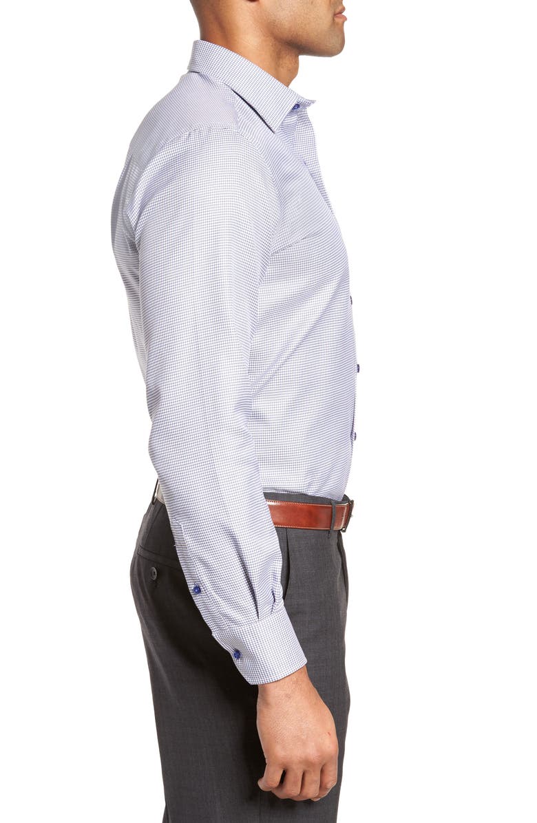 David Donahue Print Sport Shirt, Alternate, color, 