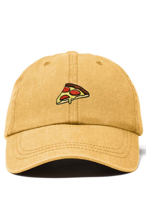Pizza Slice Embroidered Dad Hat