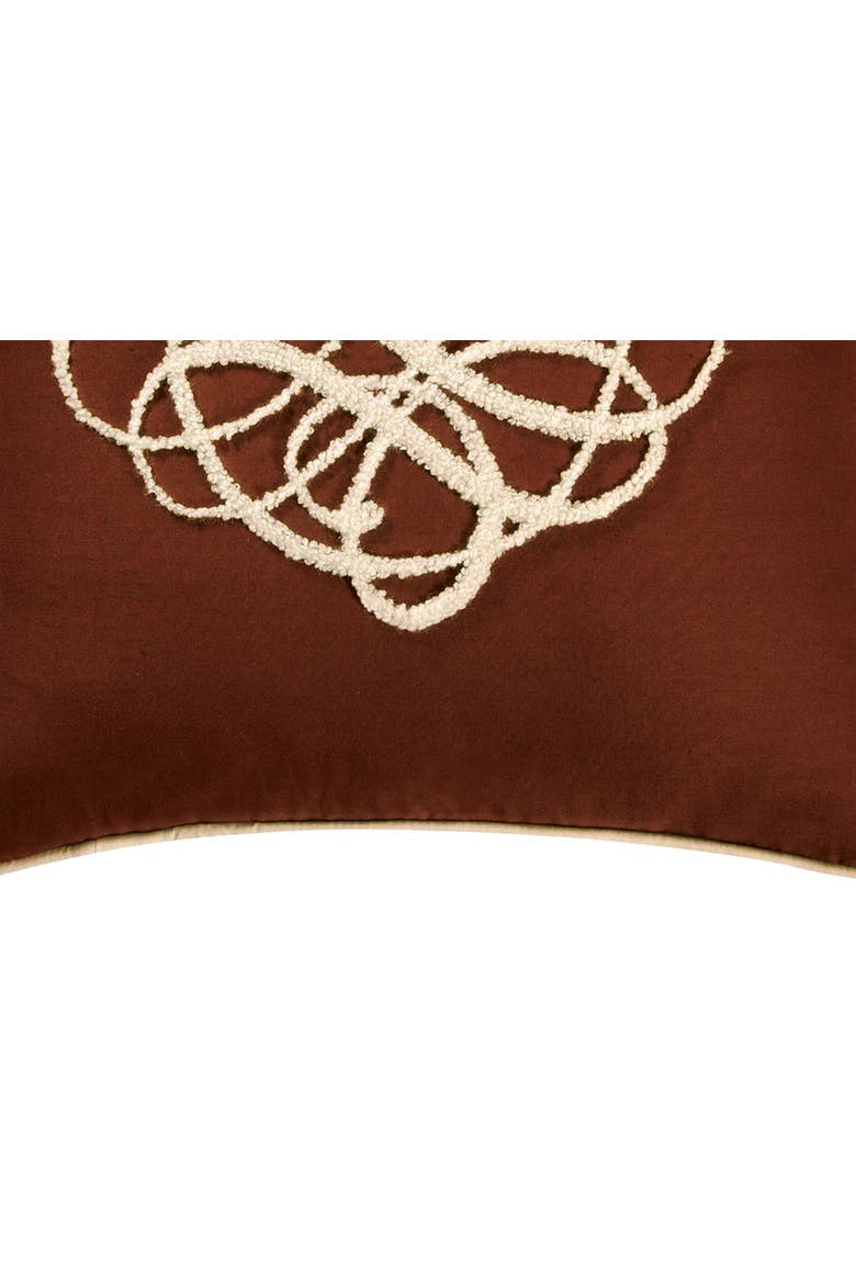 Bethwood Tufted Accent Pillow, Alternate, color, Brown
