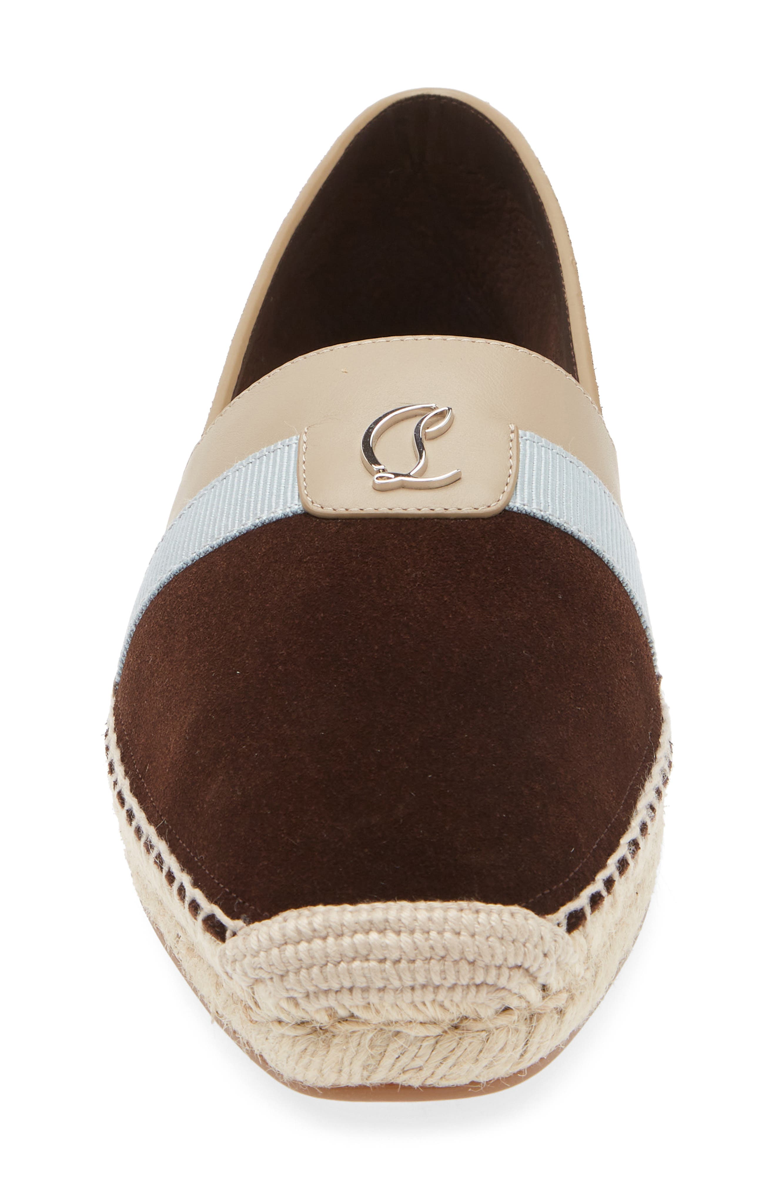 Christian Louboutin Alfarica CL Logo Espadrille, Alternate, color, Version Cosme