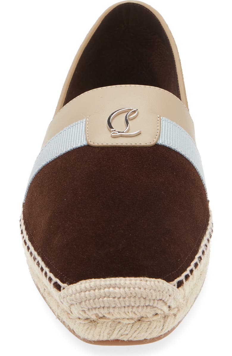 Christian Louboutin Alfarica CL Logo Espadrille, Alternate, color, Version Cosme