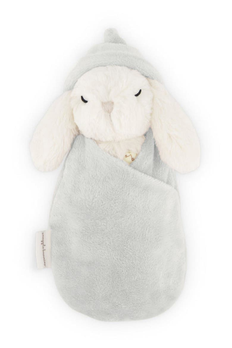 Sleeping Penelope the Bunny 9", Main, color, Willow