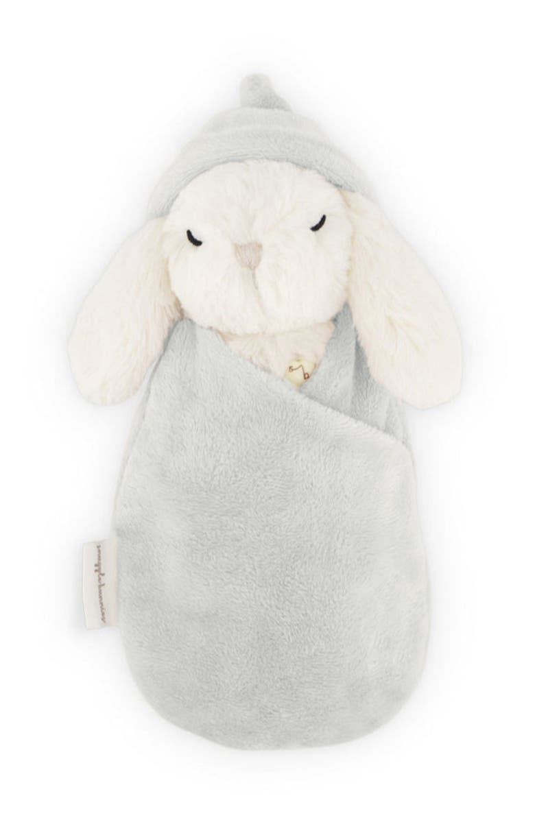 Snuggle Bunnies Sleeping Penelope the Bunny 9", Main, color, Willow