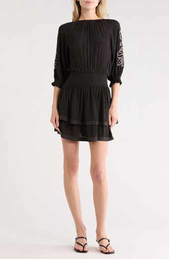 Ramy Brook Tayla Floral Embroidered Minidress