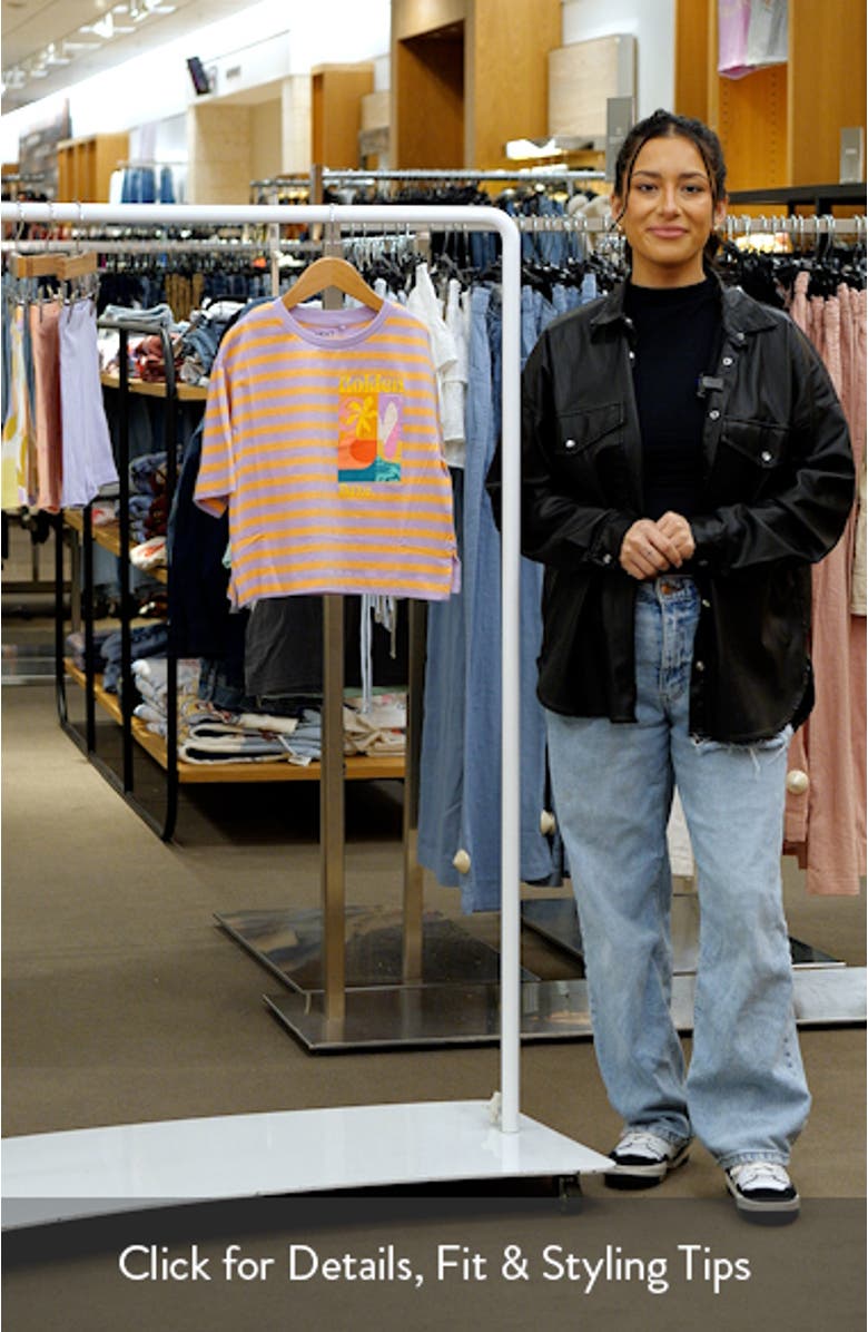 Kids' Stripe Graphic T-Shirt