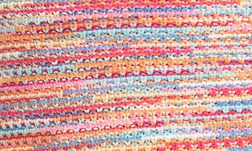 Nic + Zoe Nic+zoe Spacedye Tuck Stitch Sweater Tee