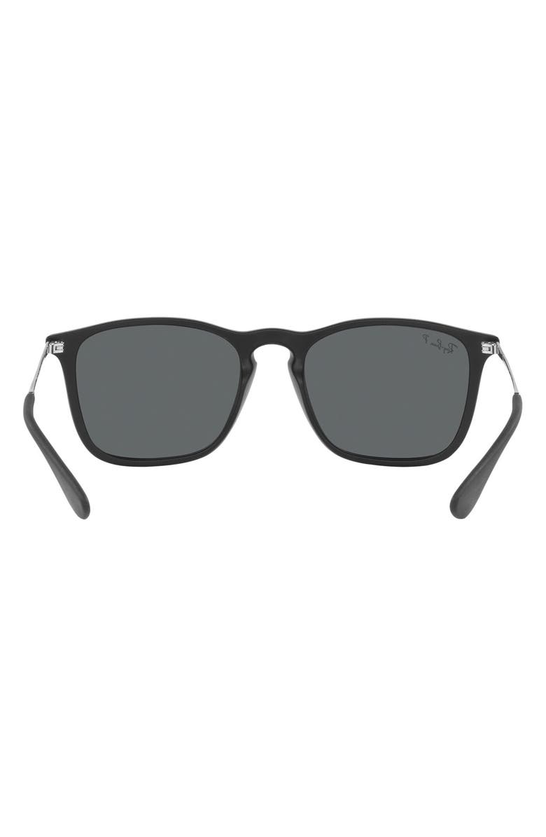 Ray-Ban 54mm Polarized Square Sunglasses, Alternate, color, 