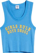 BOYS LIE Girls Rule Boys Drool Rib Tank