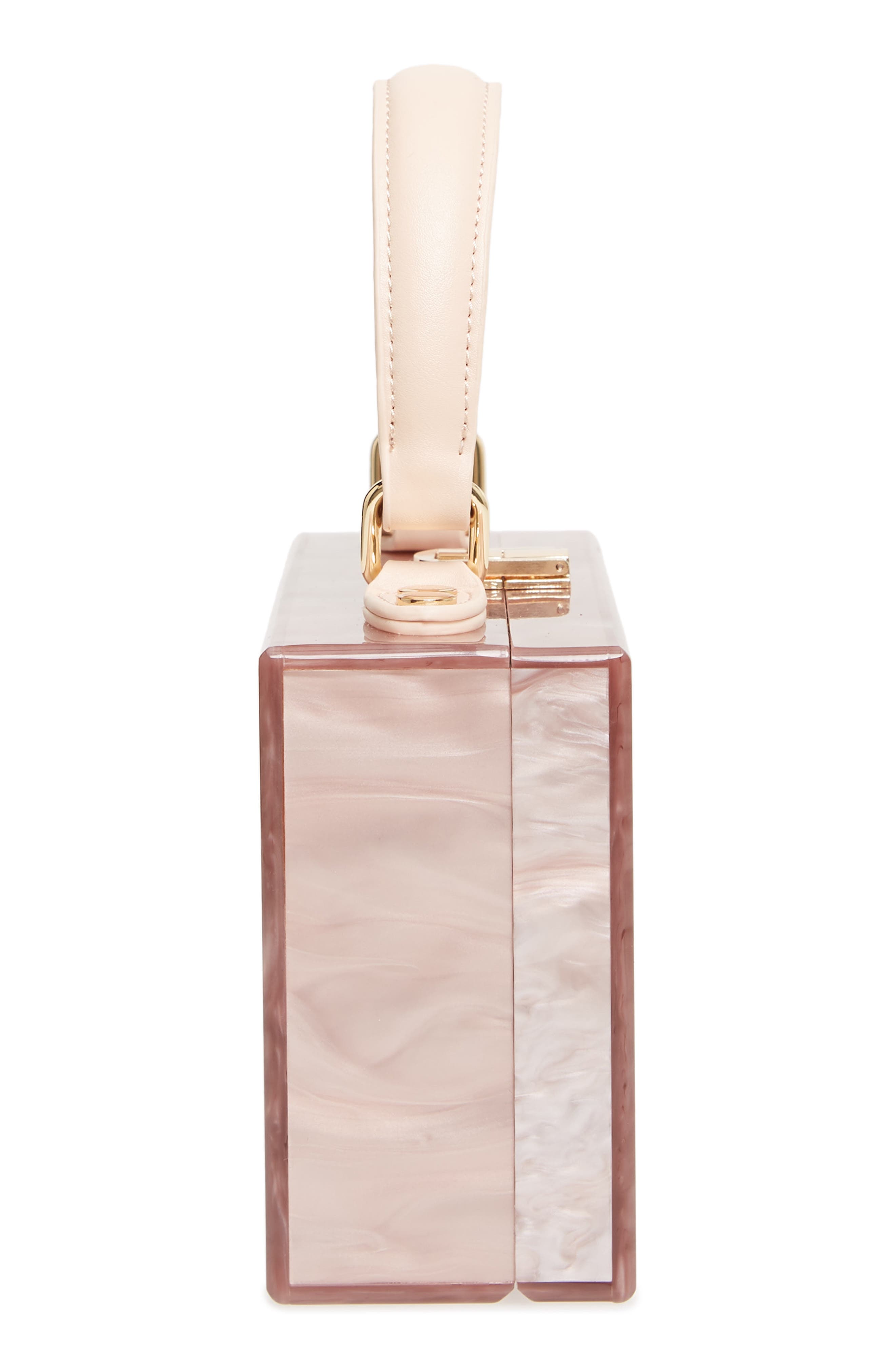 Like Dreams Clara Top Handle Box Clutch, Alternate, color, 