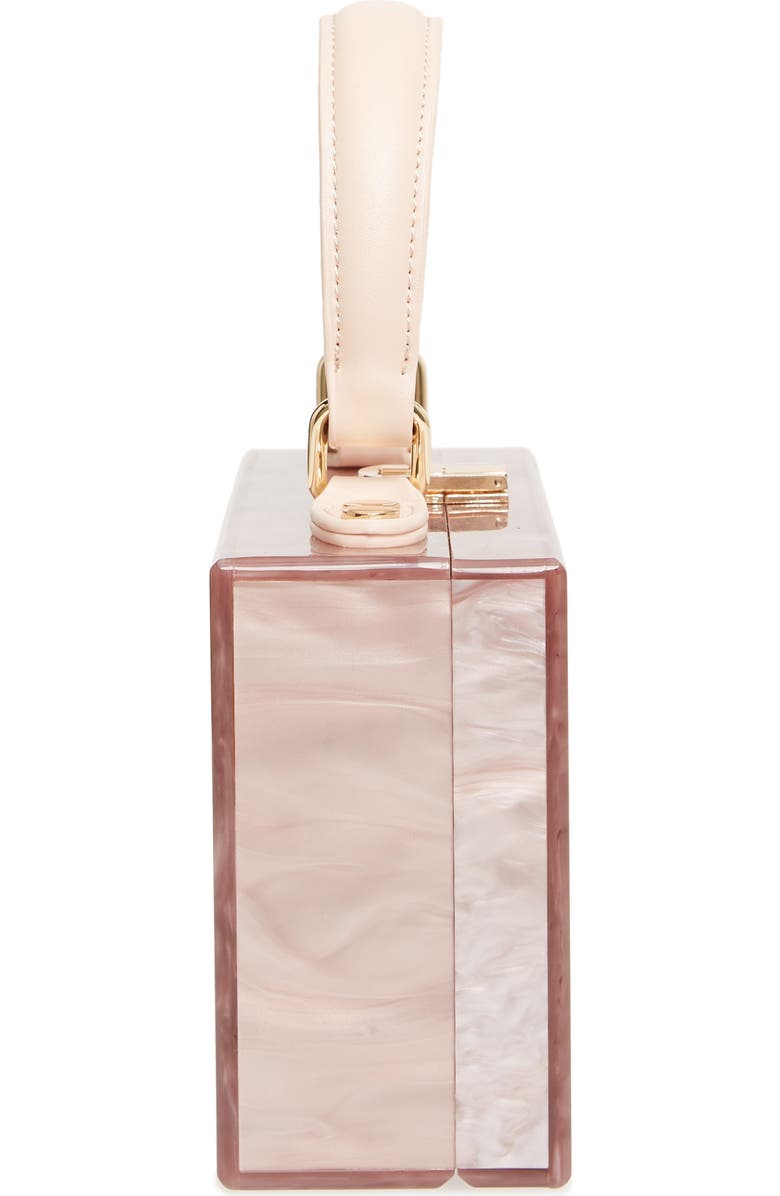 Like Dreams Clara Top Handle Box Clutch, Alternate, color,