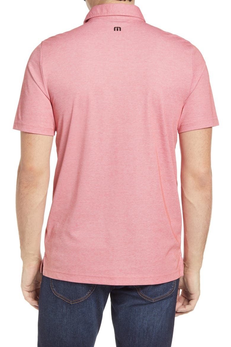 Floor Leader Slim Fit Short Sleeve Polo, Alternate, color, HEATHER CARDINAL RED