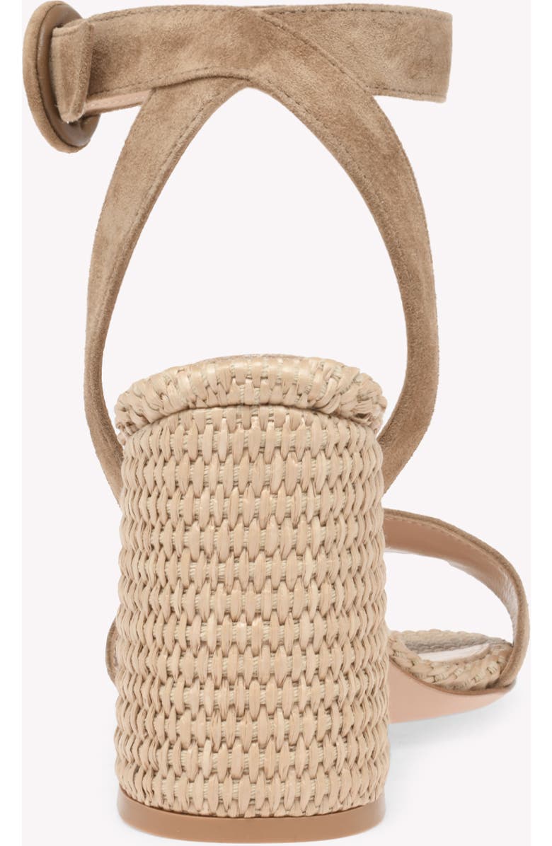 Gianvito Rossi Luana Sandals, Alternate, color, Brown