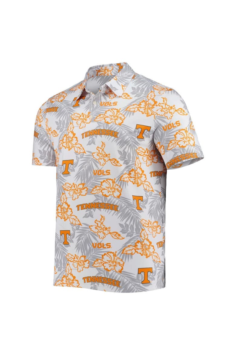 Men's Reyn Spooner White Tennessee Volunteers Performance Polo, Alternate, color, White