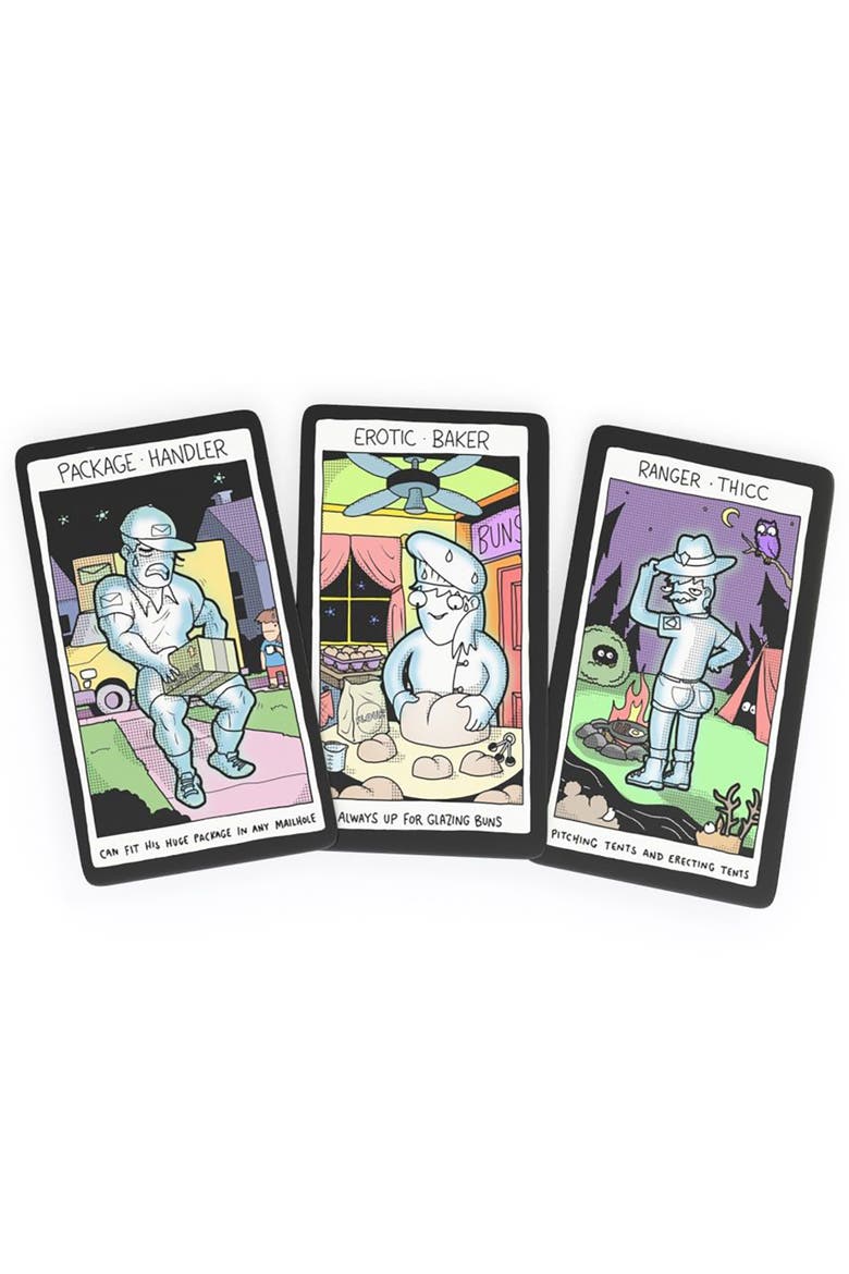 Booty Call Party Card Game, Ages 17+, Alternate, color, Multicolored