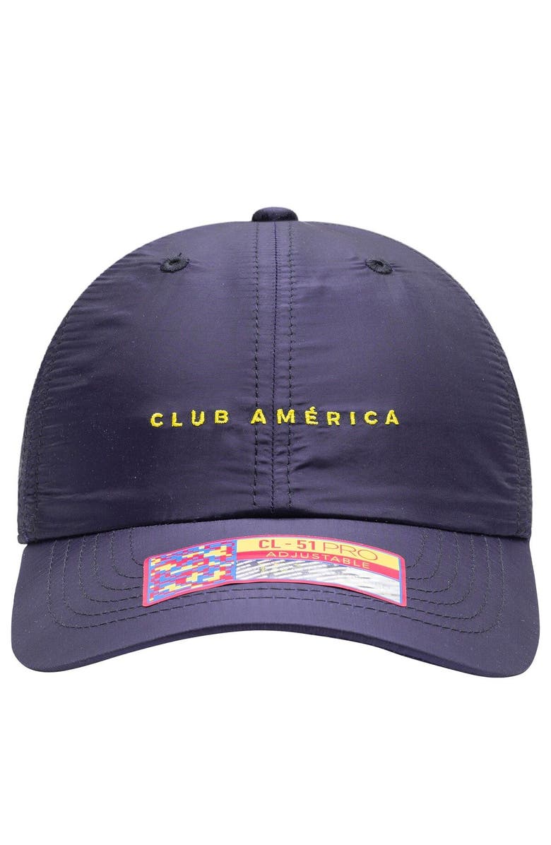FAN INK Men's Navy Club America Liquid Adjustable Hat, Alternate, color, 