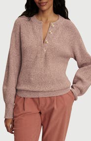 Varley Kennings Half Button Sweater