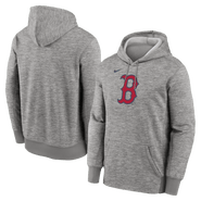 Nike Men's Nike Heather Gray Boston Red Sox Primary Logo Therma Hoodie