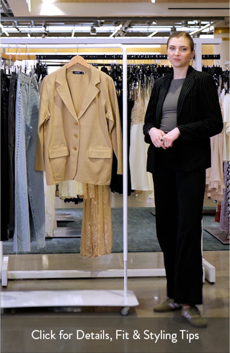 Combed Cotton Blazer, sales video thumbnail