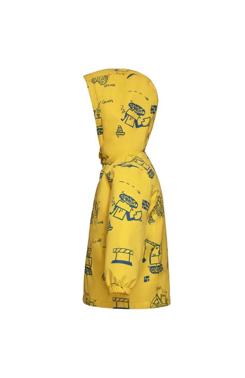 Rokka&rolla Toddler Lightweight Fleece Lined Jacket In Yellow