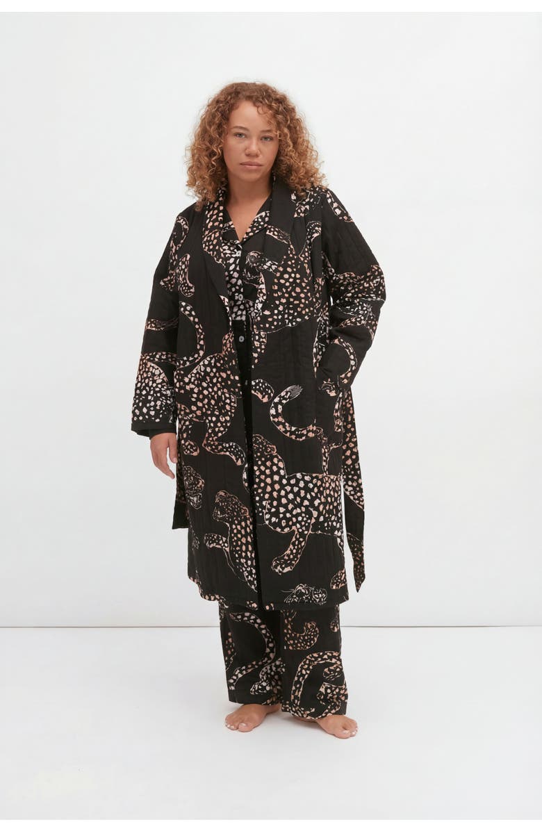 Desmond & Dempsey Quilted Robe, Main, color, 