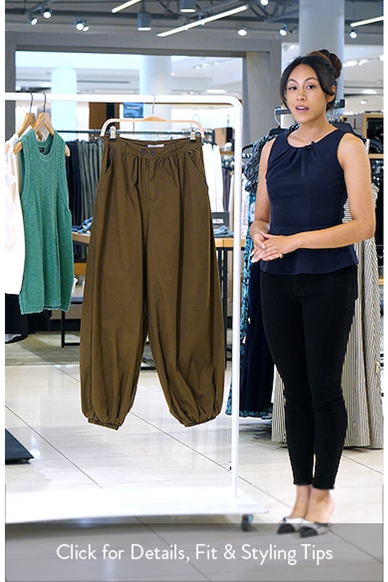 Cotton Balloon Pants video