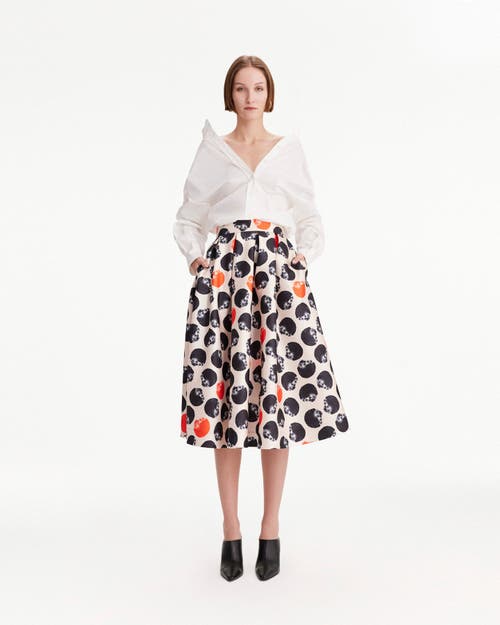 Theo The Label Echo Vice Versa Shirt In White