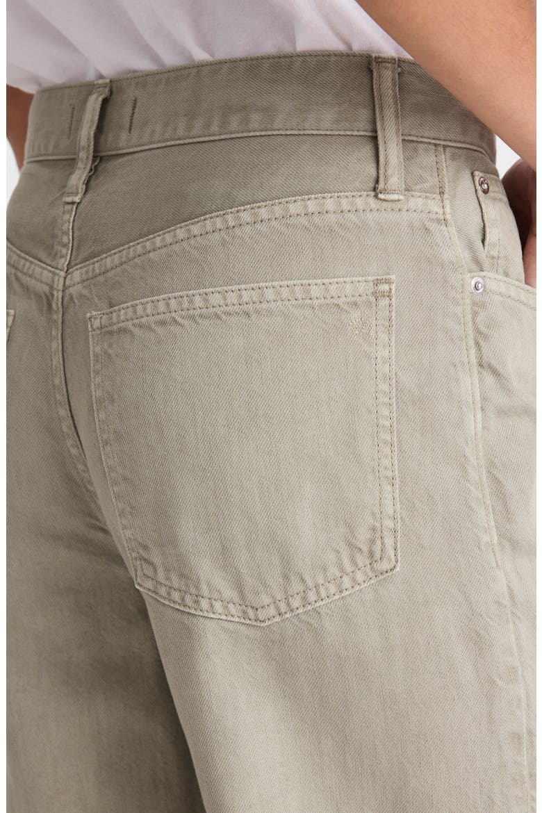 The Perfect Vintage Wide Leg Jeans in Airy Denim, Alternate, color, CHATEAU OLIVE