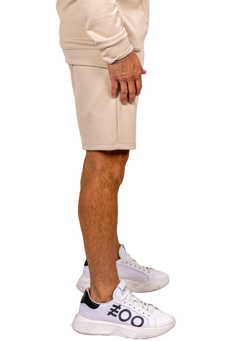 Marthyr Pique Knit Shorts, Alternate, color, BEIGE
