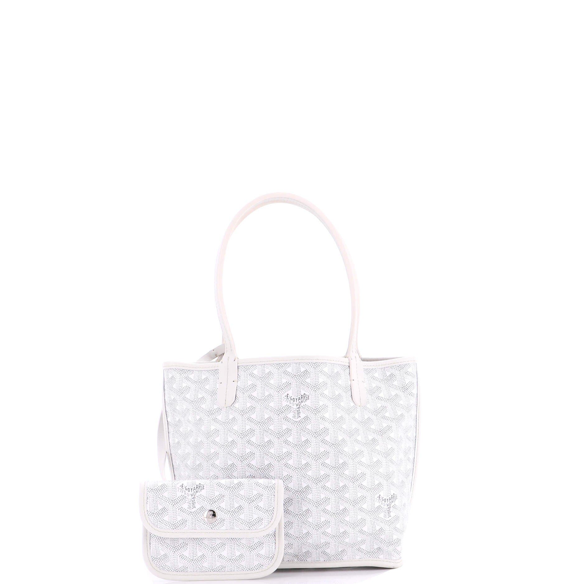 Pre-Owned Goyard Anjou Reversible Tote Coated Canvas Mini, Alternate, color, 