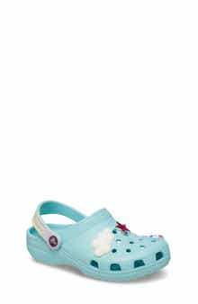 CROCS Kids' Classic Rainbow Crystal Embellished Clog