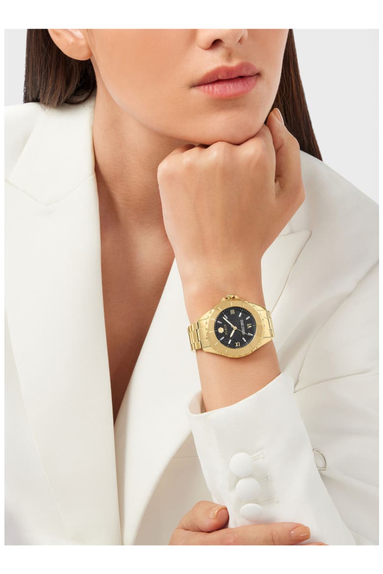Plein Heaven Bracelet Watch, 38mm, Alternate, color, GOLD