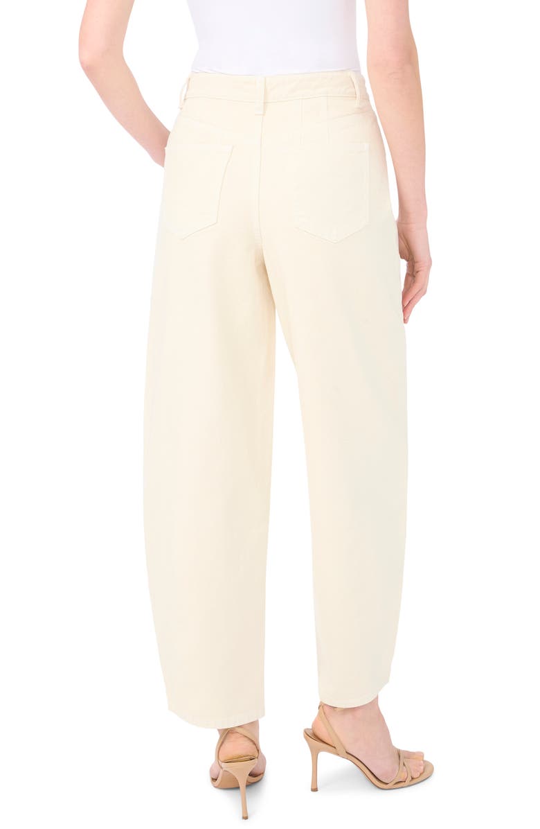 1.STATE Denim Barrel Pants, Alternate, color, Ecru