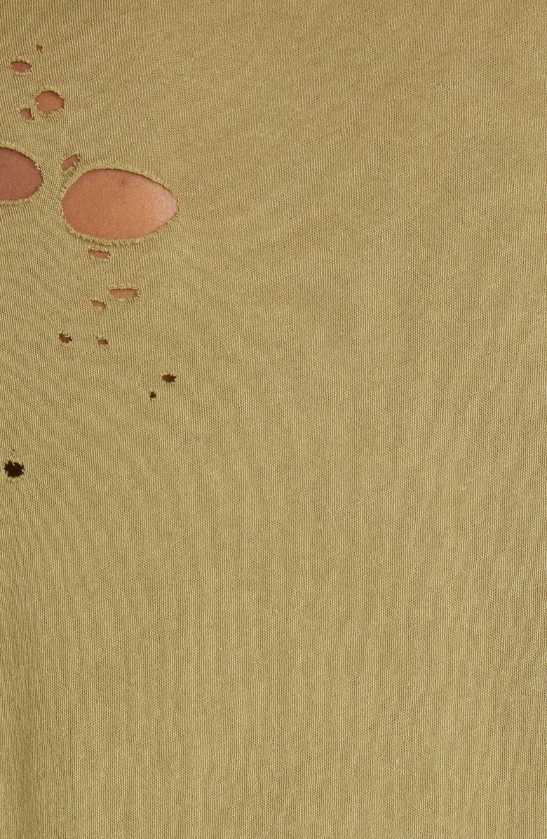 R13 Destroyed Boy Stretch Cotton T-Shirt, Alternate, color, 