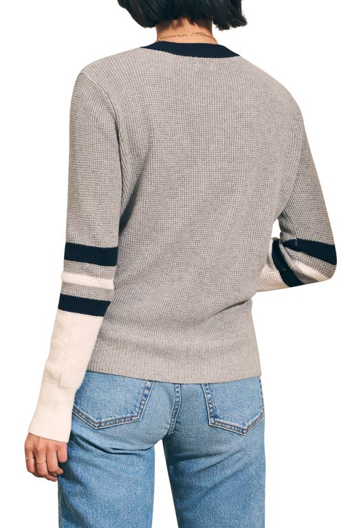 Faherty Throwback Crew Sweater In Multi