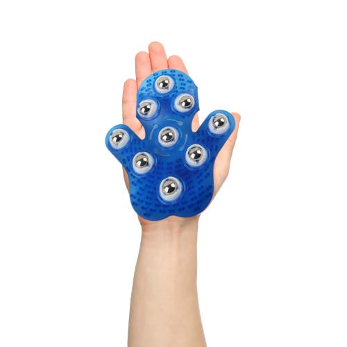 Pursonic Mario Lopez Palm Shaped Massage Glove In Black