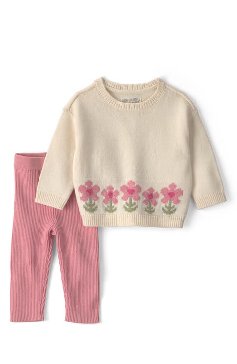 Kids' Organic Cotton Sweater and Pants Set